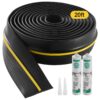 VEVOR 61 Meter 20 FT Universal PVC Garage Door Threshold Seal Strip   Waterproof
