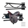 VEVOR Wall Mounted Horse Saddle Rack with Pad Bar