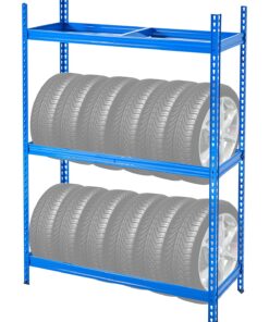 VEVOR Heavy-Duty 2-Shelf Tire Storage Rack