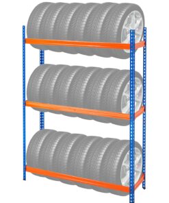 VEVOR Durable Adjustable Tire Storage Rack - 3-Shelf