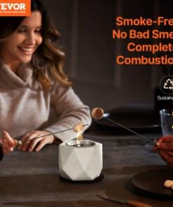 Smokeless Ethanol Fireplace for Indoor & Outdoor Use