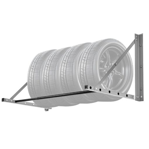 VEVOR Adjustable Wall Mounted Folding Tire Rack