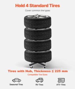 Rust Resistant Q235 Steel Tire Rack