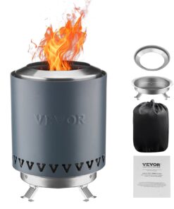 VEVOR Smokeless Tabletop Fire Pit