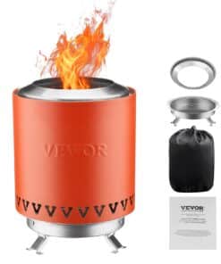 Яма для костра со Столешницей из нержавеющей стали VEVOR