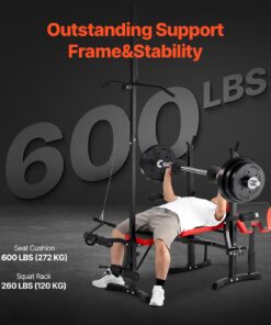 Supports Up to 272 kg (600 lbs)