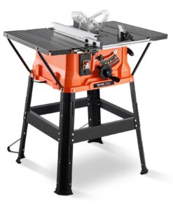 VEVOR Portable Table Saw with Stand