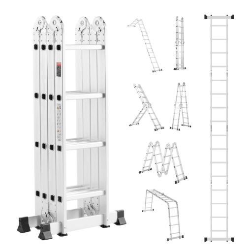 VEVOR Multi Purpose Folding Ladder