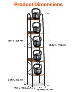 Rustic Open-Shelf Design