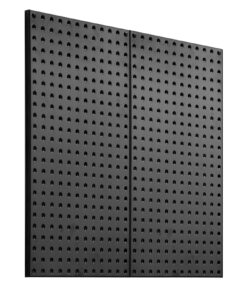 VEVOR Heavy-Duty Metal Pegboard Wall Organizer - 2 Panels 81cm x 41cm (32