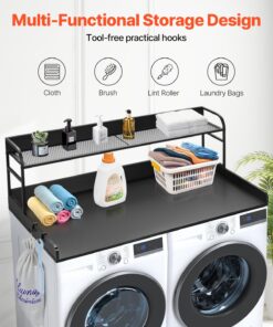 137cm x 69cm (54" x 27") Black Wooden Top Cover