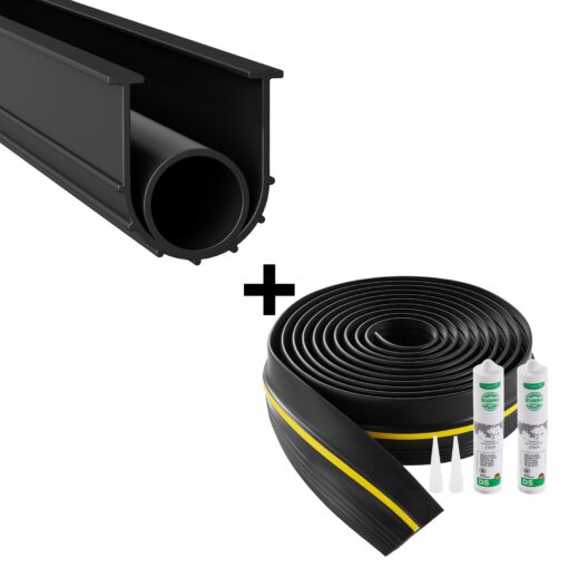 VEVOR Universal Garage Door Threshold and Bottom Seals Kit