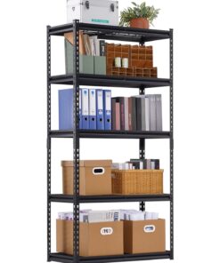 VEVOR 5 Tier Adjustable Heavy Duty Metal Garage Shelving Unit