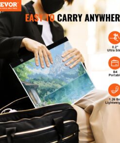 0.5 cm (0.2”) Portable Tracing Light Pad for Diamond Painting and Art Projects