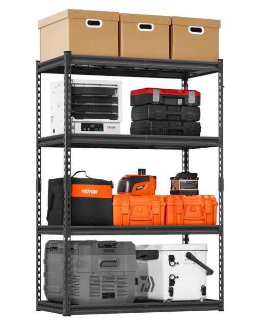 VEVOR 4 Tier Adjustable Heavy Duty Garage Shelving Unit