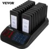 VEVOR Wireless Restaurant Pager System with 20 Coasters
