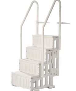 VEVOR 4-Step Pool Ladder with Double Handrails