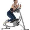 VEVOR Adjustable Ab Workout Machine with Ergonomic Sliding Track and 136 kg 300 lbs Capacity for Home Gym