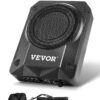 VEVOR 8 inch 203 cm 800W Slim Under Seat Car Subwoofer with Built in Amplifier for Enhanced Bass