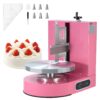 VEVOR Automatic Cake Decorating Machine with Adjustable Turntable for 10 30 cm 4 12 inch Cakes