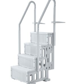 VEVOR 4-Step Pool Ladder with Double Handrails