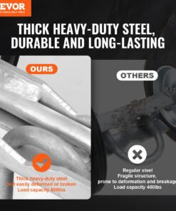 Supports Up to 272 kg (600 lbs)