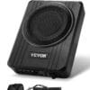 VEVOR 20 cm 8 400W Slim Under Seat Car Subwoofer with Built in Amplifier