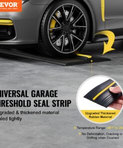 Durable Weatherproof Floor Seal with Yellow Safety Tip