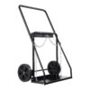 Heavy Duty Dual Welding Cylinder Cart with 25 cm 10 Solid Wheels