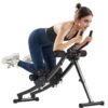 VEVOR Core Abdominal Trainer with Dual Curved Sliding Track
