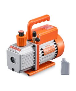 VEVOR 4 CFM Single Stage Rotary Vane Vacuum Pump for HVAC