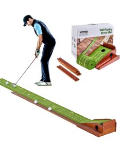 VEVOR Indoor Golf Putting Mat with Automatic Ball Return