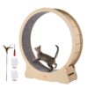 VEVOR 1320 mm 52 Wooden Cat Exercise Wheel