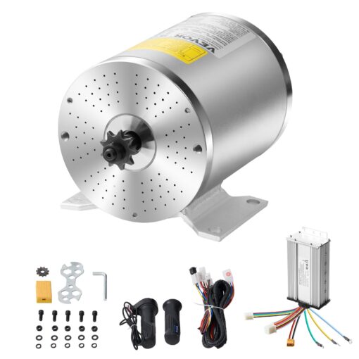 VEVOR 48V 1800W Brushless DC Motor Kit with Upgraded Controller