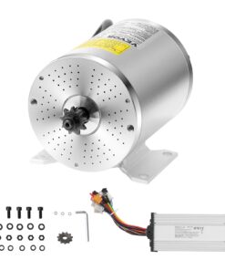 VEVOR 2000W 60V Brushless DC Motor Kit with Upgraded Controller for Electric Bikes and Scooters - 4500 RPM