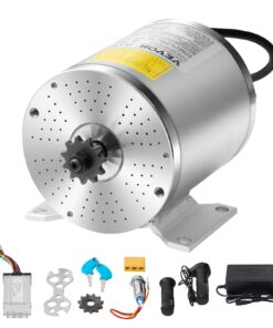 VEVOR 500W 36V Brushless DC Motor Kit with Upgraded Controller - 3000 RPM