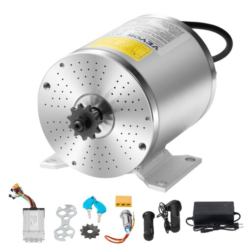 VEVOR 500W 36V Brushless DC Motor Kit with Upgraded Controller 3000 RPM