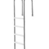 VEVOR 4 Step Stainless Steel Pool Ladder with Double Handrails for 137 m 54 in Decked Pools