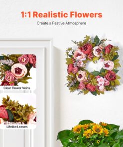 Year-Round Decorative Silk Flower Arrangement