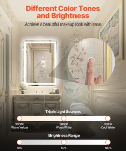 Adjustable 3-Color Lighting