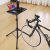 Велосипедный стол VEVOR с регулируемой высотой с Треугольной Опорой 512-1300 мм и поверхностью 198500мм