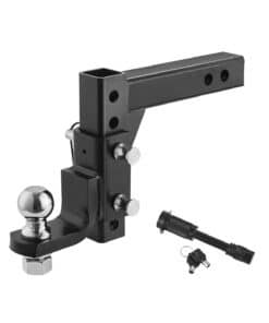 VEVOR Adjustable Trailer Hitch with 2"/50mm Receiver
