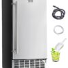 VEVOR Undercounter Ice Maker with Reversible Door