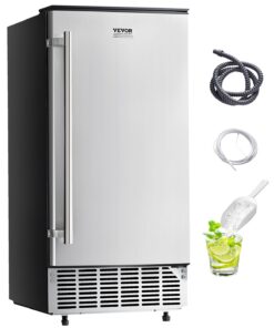 VEVOR Undercounter Ice Maker with Reversible Door