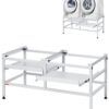 VEVOR Universal Washing Machine and Dryer Stand with Storage