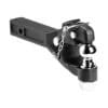 VEVOR Heavy Duty Pintle Hitch 2 inch 508 cm Receiver with 25 3 inch 635 762 cm Lunette Ring