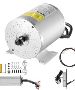 VEVOR 1800W 48V Brushless DC Motor Kit with Speed Controller for E-Bikes & Scooters