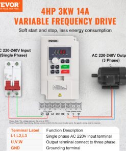 Однофазный/трехфазный вход 220 В, трехфазный выход 0-220 В