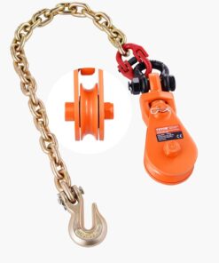 VEVOR 2 Ton Snatch Block Pulley with Chain