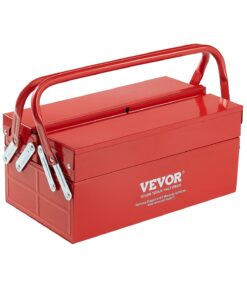 VEVOR 35 cm Metal Cantilever Toolbox